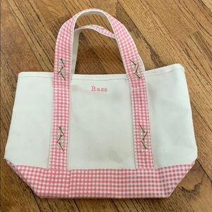 Bass Canvas Tote Excellent Condition